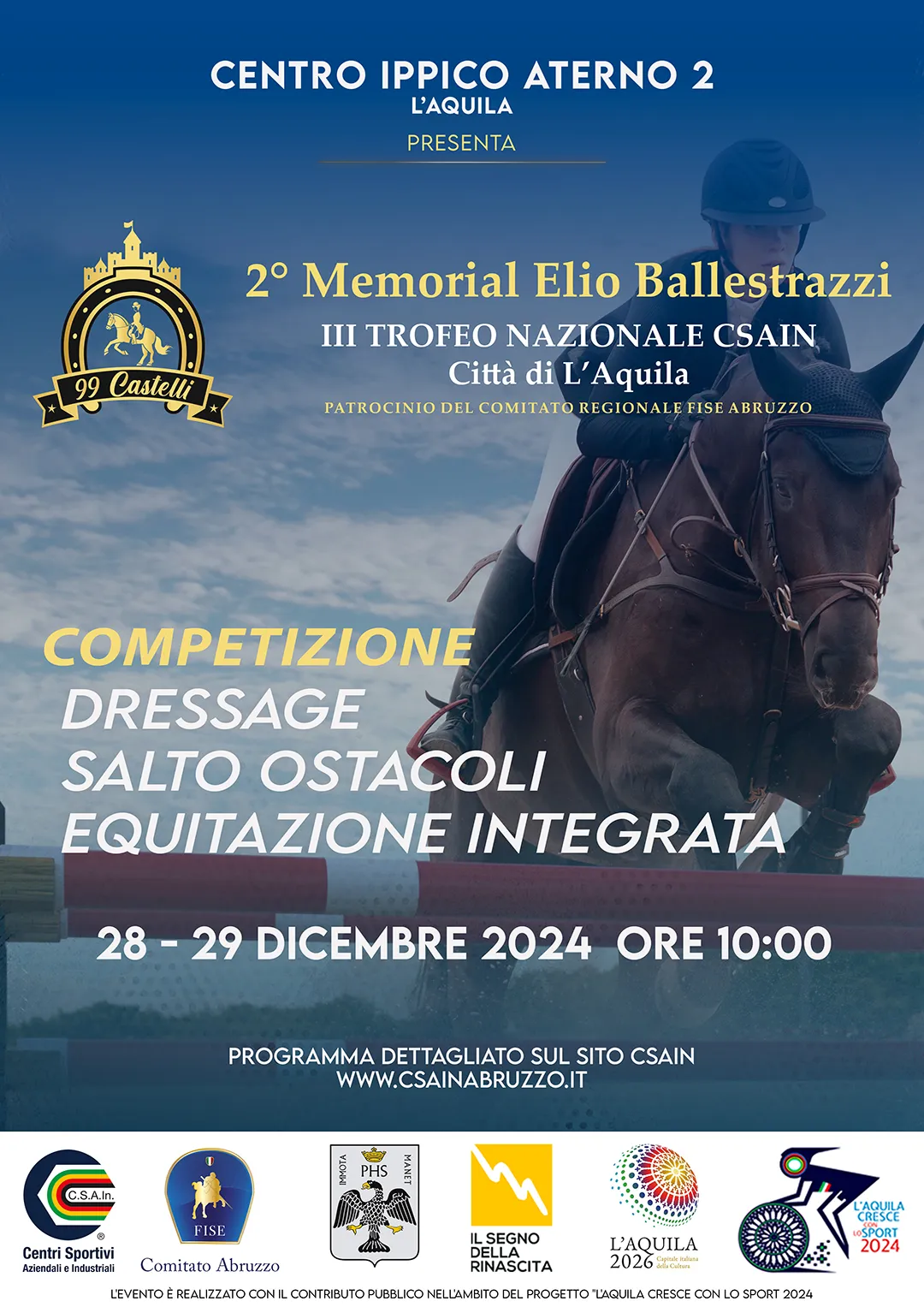 2 memorial ballestrazzi 28-29 dicembre 2024